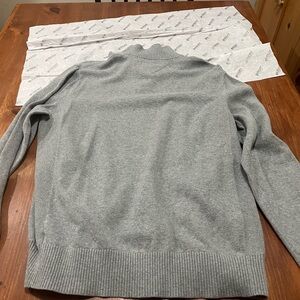 Tommy Hilfiger Gray Turtleneck Sweater